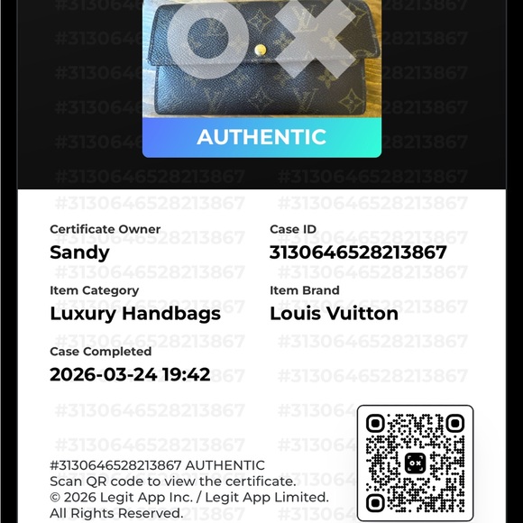 Louis Vuitton Brown Monogram Canvas Crossbody Bag with Gold Chain - Picture 14 of 14